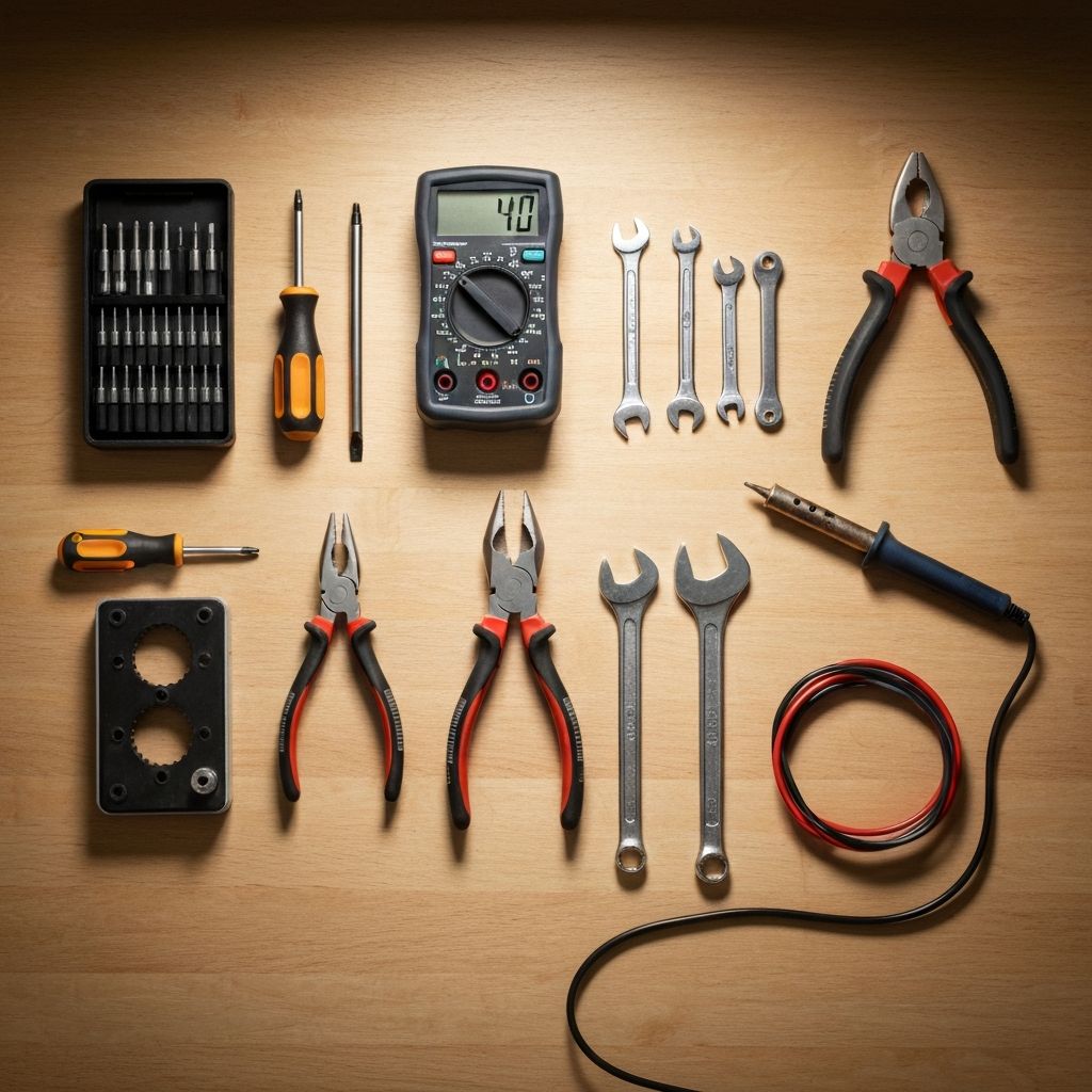 Professional service tools used by Ronak Electronic